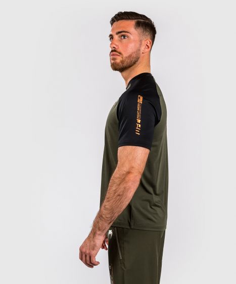 UFC Adrenaline | VENUM 格斗周 男士速干T恤 - 卡其/铜色