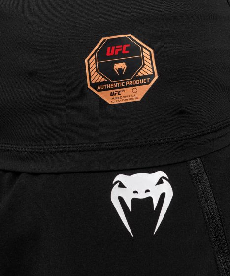 UFC Adrenaline | VENUM 格斗周 男士长袖紧身衣 - 黑色