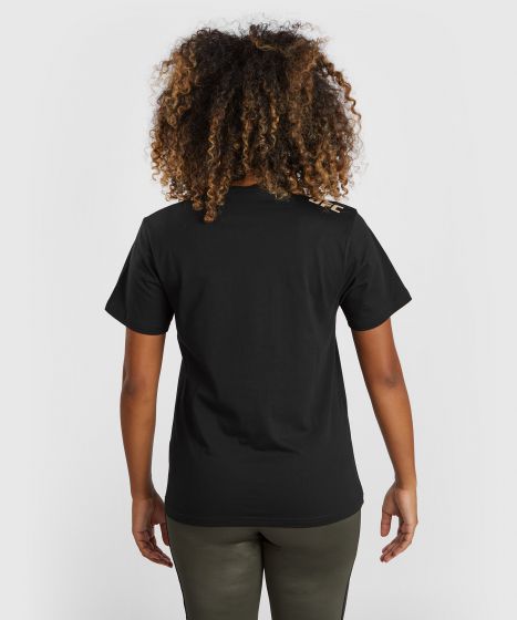 UFC Adrenaline | VENUM 格斗周 女士T恤 - 黑色