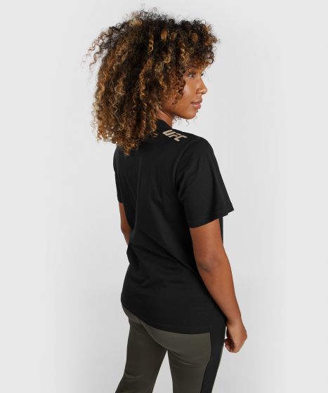 UFC Adrenaline | VENUM 格斗周 女士T恤 - 黑色