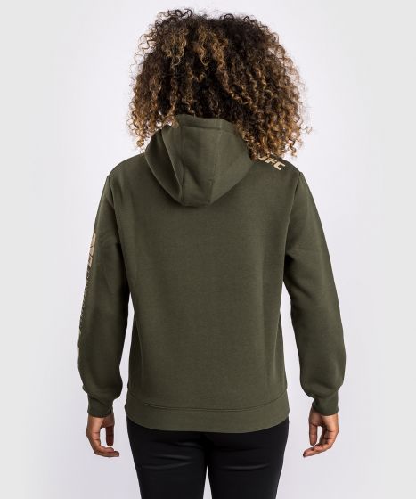 UFC Adrenaline | VENUM 格斗周 女士连帽卫衣 - 卡其色