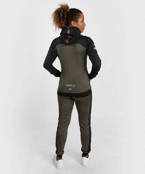 UFC Adrenaline | VENUM 格斗周 女士拉链外套 - 卡其/铜色