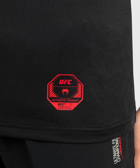 UFC Adrenaline | VENUM 格斗周 女士速干T恤 - 黑色