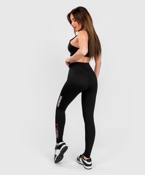 UFC Adrenaline | VENUM 格斗周 女士紧身长裤 - 黑色