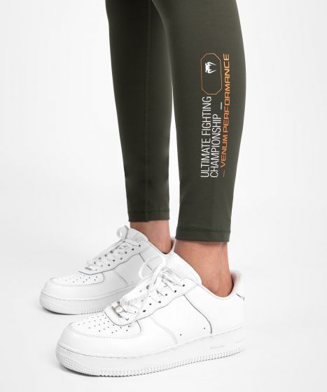 UFC Adrenaline | VENUM 格斗周 女士紧身长裤 - 卡其/铜色