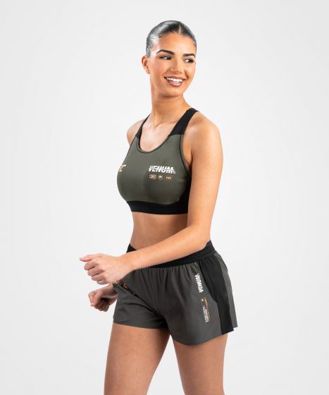 UFC Adrenaline | VENUM 格斗周 女士训练短裤 - 卡其色