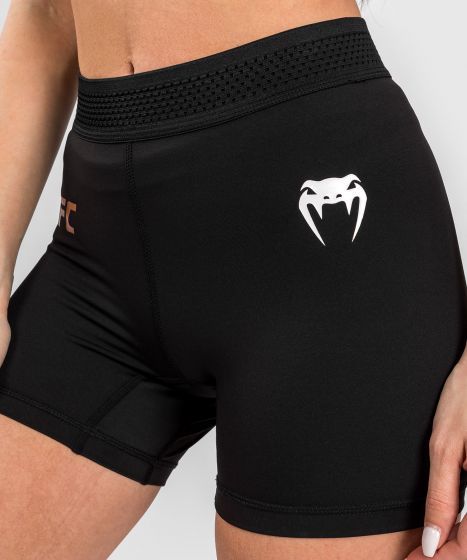 UFC Adrenaline | VENUM 格斗周 女士紧身短裤 - 黑色