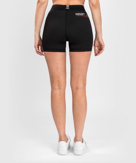 UFC Adrenaline | VENUM 格斗周 女士紧身短裤 - 黑色