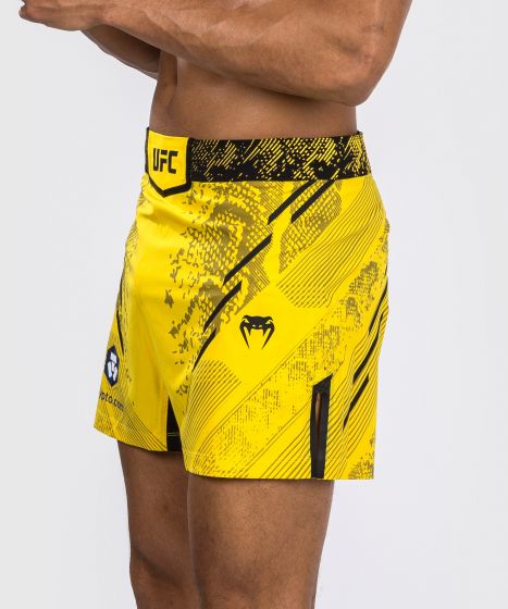 UFC Adrenaline | VENUM Authentic 格斗之夜 男士格斗短裤-短款 - 黄色