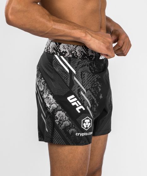 UFC Adrenaline | VENUM Authentic 格斗之夜 男士格斗短裤-短款 - 黑色