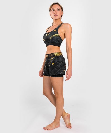 UFC Adrenaline | VENUM Authentic 格斗之夜 女士格斗短裤 - 冠军色