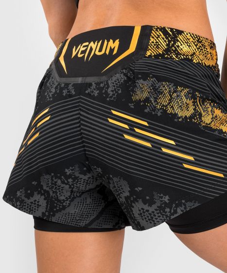 UFC Adrenaline | VENUM Authentic 格斗之夜 女士格斗短裤 - 冠军色