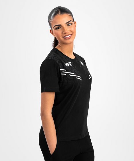 UFC Adrenaline | VENUM 经典复刻 女士T恤 - 黑色