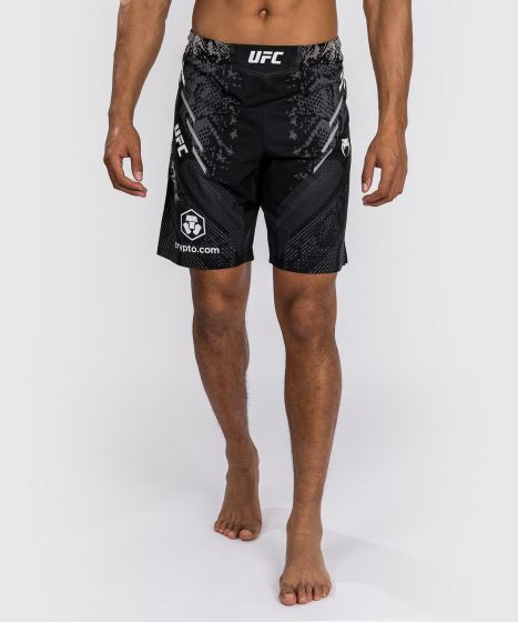 UFC Adrenaline | VENUM Authentic 格斗之夜 男士格斗短裤-长款 - 黑色