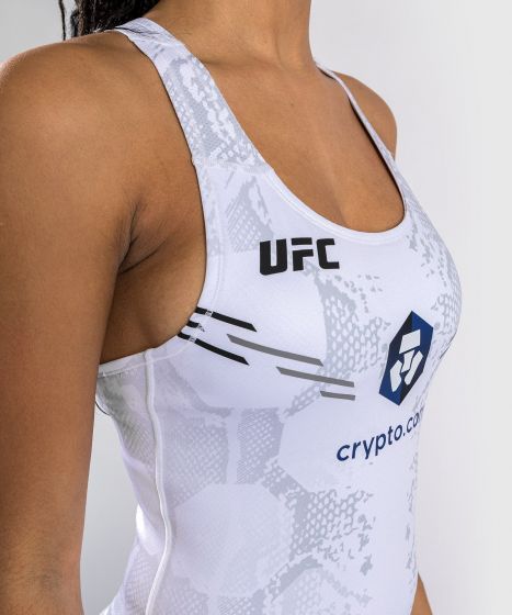 UFC Adrenaline | VENUM Authentic 格斗之夜 女士紧身背心-带胸垫 - 白色