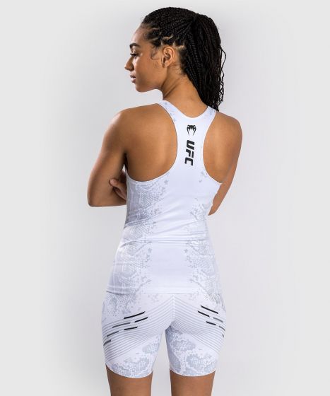 UFC Adrenaline | VENUM Authentic 格斗之夜 女士紧身背心-带胸垫 - 白色