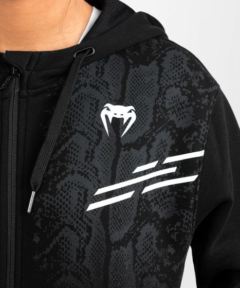 UFC Adrenaline | VENUM 经典复刻 女士拉链外套 - 黑色