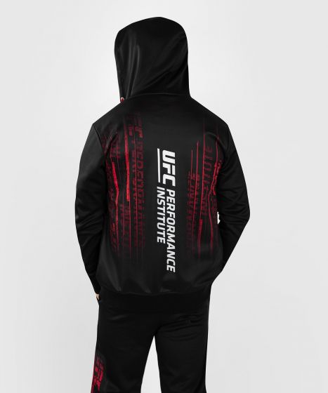 UFC VENUM Performance Institute 2.0 男士拉链外套 - 黑/红色