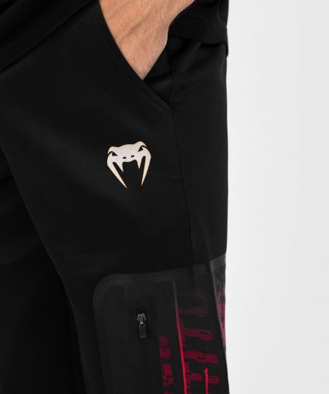 UFC VENUM Performance Institute 2.0 男士卫裤 - 黑/红色