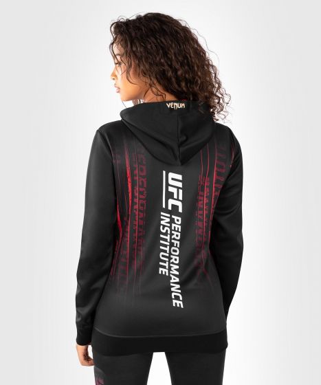 UFC VENUM Performance Institute 2.0 女士拉链外套 - 黑/红色