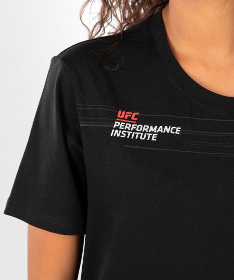UFC VENUM Performance Institute 2.0 女士T恤 - 黑/红色