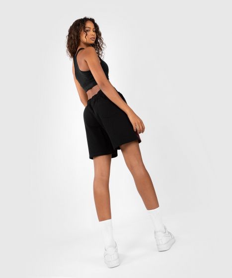 UFC VENUM Performance Institute 2.0 女士棉质短裤 - 黑/红色