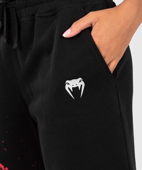 UFC VENUM Performance Institute 2.0 女士棉质短裤 - 黑/红色