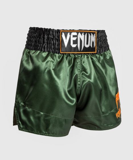 VENUM Classic 泰拳短裤 - 绿/黑/金色