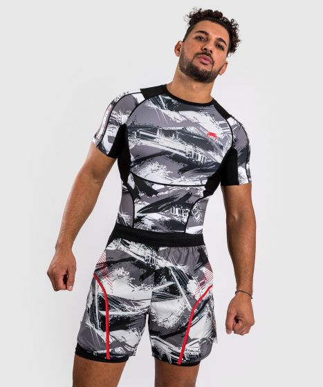 VENUM Electron 3.0 男士训练短裤 - 灰/红色