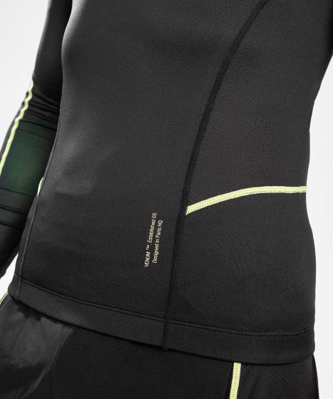 VENUM Fusion 2.0 男士长袖紧身衣 - 黑/黄色