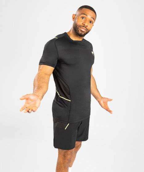 VENUM Fusion 2.0 男士速干T恤 - 黑/黄色