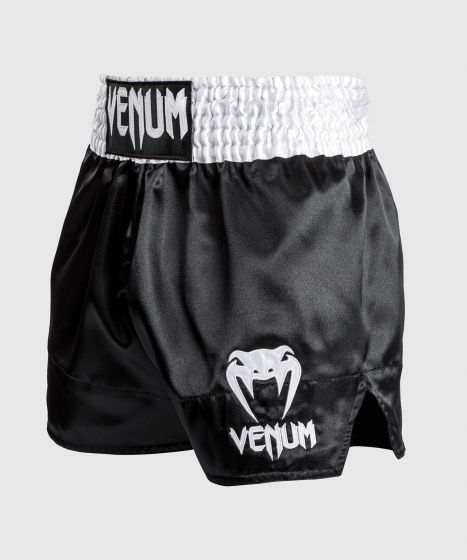 VENUM Classic 泰拳短裤 - 黑/白色