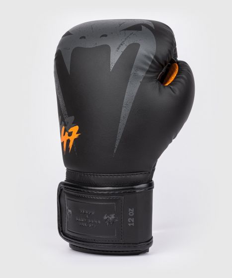 VENUM S47拳击手套 - 黑/橙色
