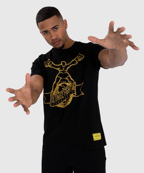 UFC | VENUM Ulti-Man 男士T恤 - 黑/黄色
