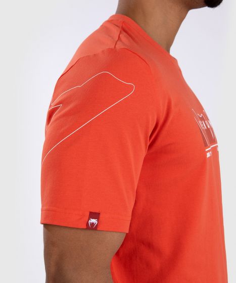 VENUM Snake Print 男士T恤 - 荧光橙色