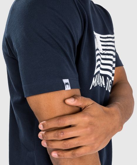 VENUM Made in Fightland 男士T恤 - 海军蓝/白色