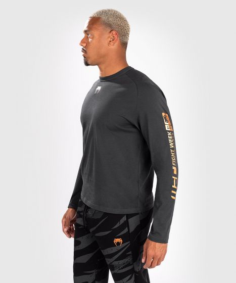 VENUM | UFC Adrenaline 格斗周3.5 男士长袖T恤 - 黑/金色