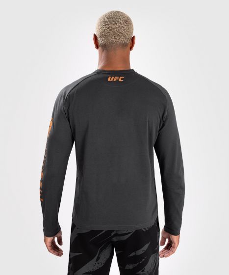 VENUM | UFC Adrenaline 格斗周3.5 男士长袖T恤 - 黑/金色