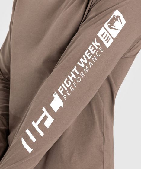 VENUM | UFC Adrenaline 格斗周3.5 男士长袖T恤 - 沙色