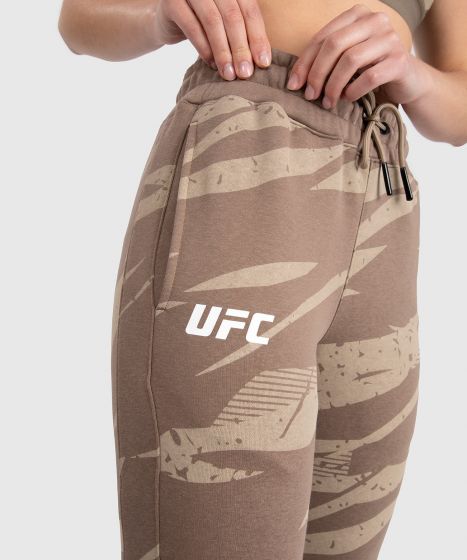 VENUM | UFC Adrenaline 格斗周3.5 女士棉质卫裤 - 沙漠迷彩色