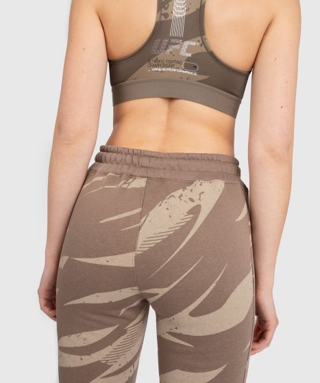 VENUM | UFC Adrenaline 格斗周3.5 女士棉质卫裤 - 沙漠迷彩色