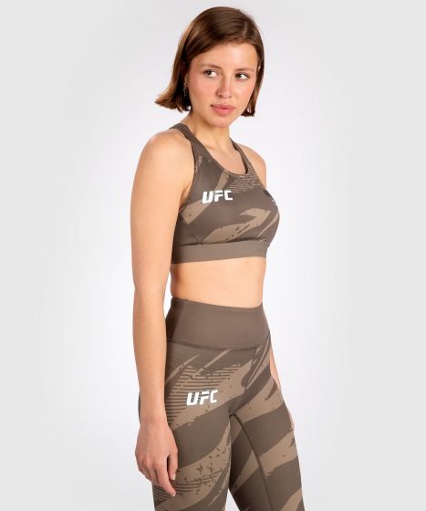 VENUM | UFC Adrenaline 格斗周3.5 女士运动内衣 - 沙漠迷彩色