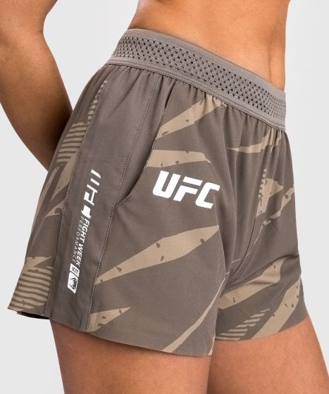 VENUM | UFC Adrenaline 格斗周3.5 女士训练短裤 - 沙漠迷彩色