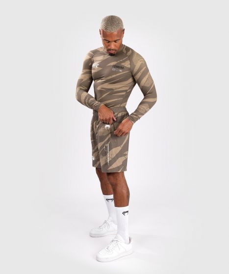 VENUM | UFC ADRENALINE 格斗周3.5 男士训练短裤 - 沙漠迷彩色