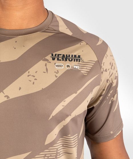  VENUM | UFC Adrenaline 格斗周3.5 男士速干T恤 - 沙漠迷彩色