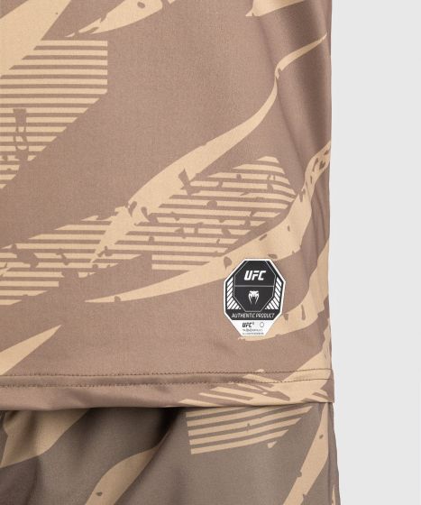 VENUM | UFC Adrenaline 格斗周3.5 男士速干T恤 - 沙漠迷彩色