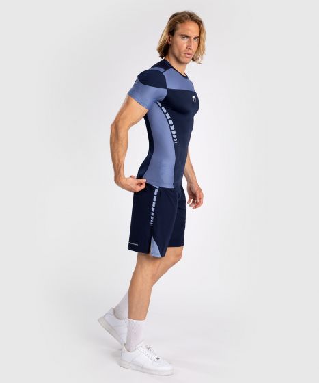 VENUM Tempest 男士短袖紧身衣 - 海军蓝/蓝色