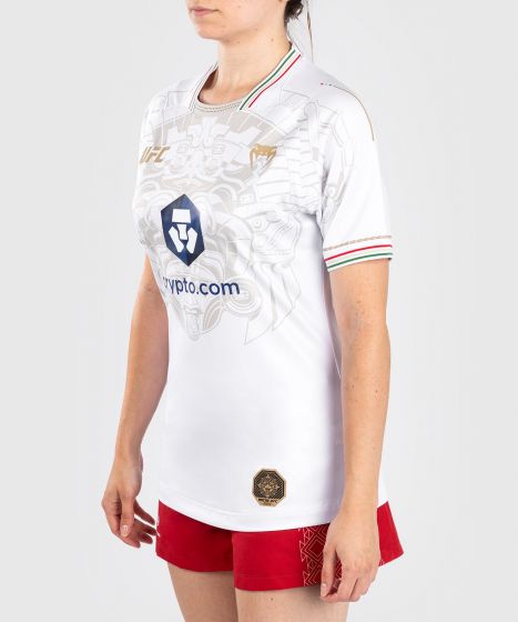 VENUM X Noche UFC 格斗之夜女士出场速干T恤 - 白色