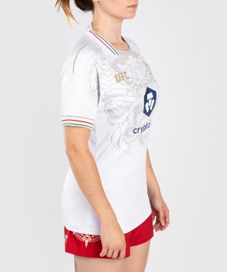 VENUM X Noche UFC 格斗之夜女士出场速干T恤 - 白色