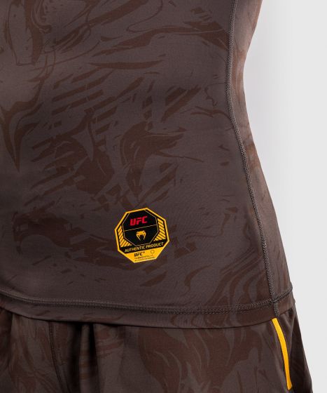 UFC Fusion | VENUM 格斗周男士长袖紧身衣 - 土棕色
